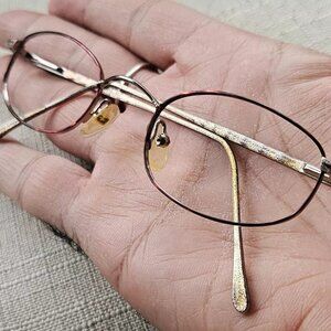 Elizabeth Arden Ladies Eyeglasses/Sunglasses Frame Rose Gold Tone 47[]21 135